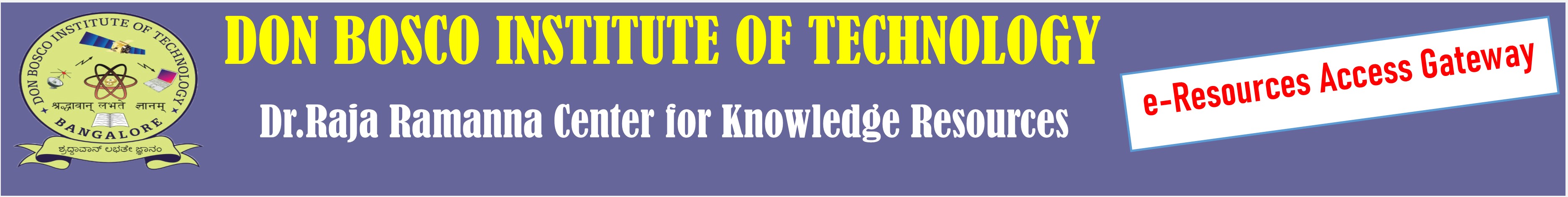 Don Bosco Institute Of Technology, Bangalore Logo