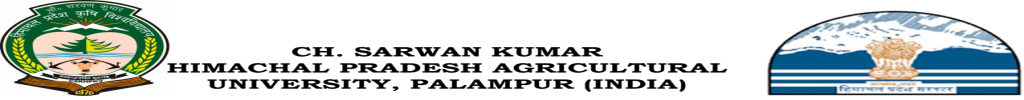 CSKHPKV Palampur Logo