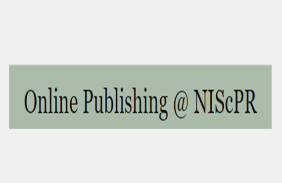 Online Publishing @ NIScPR